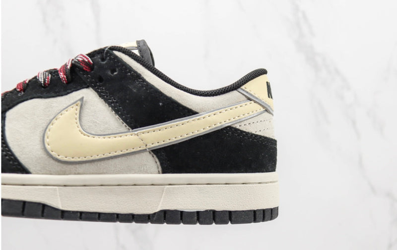 Nike Dunk Low LX Black Suede Team Gold