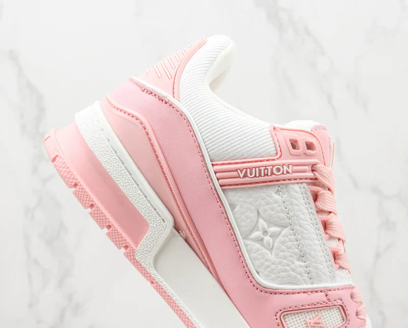 Louis Vuitton Trainer Pink Rose