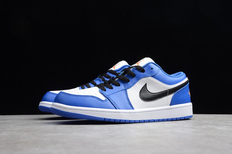 Air Jordan 1 Low Hyper Royal Orange Peel